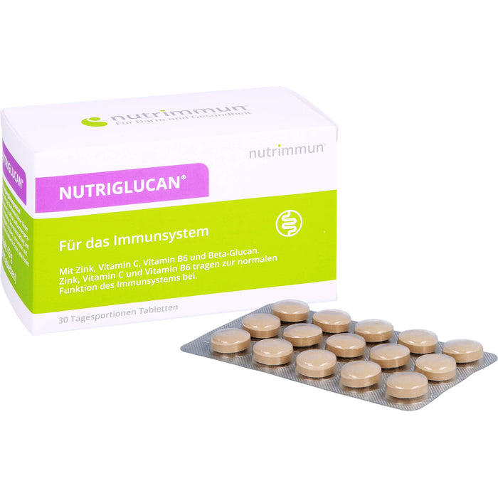 nutrimmun NUTRIGLUCAN Tagesportionen Tabletten, 30 St. Portionen