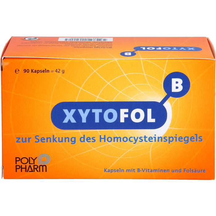 XYTOFOL B Kapseln zur Senkung des Homocysteinspiegels, 90 St. Kapseln
