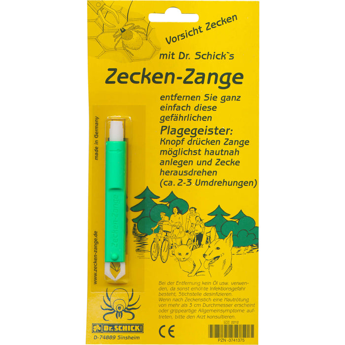 Dr.Schick's Zecken-Zange, 1 St. Zeckenentferner