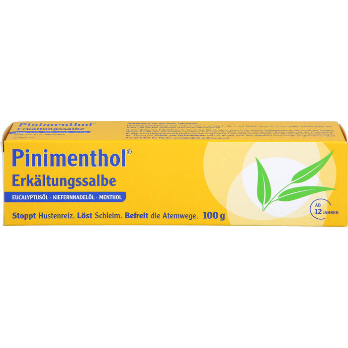 Pinimenthol Erkältungssalbe, 100 g Creme