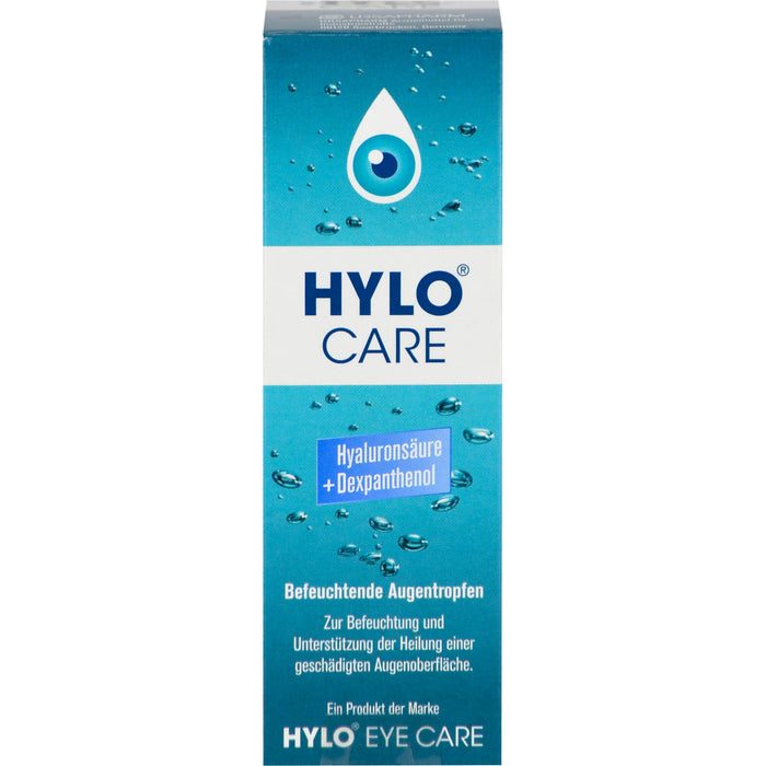 HYLO CARE Befeuchtende Augentropfen, 10 ml Lösung