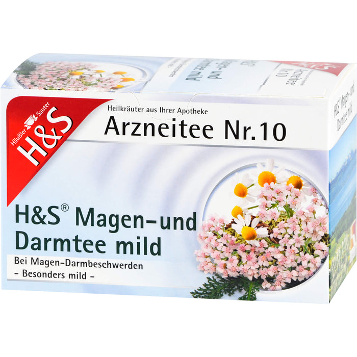 H&S Arzneitee Nr. 10 Magen- und Darmtee mild, 20 St. Filterbeutel