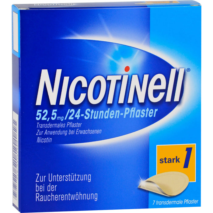 Nicotinell 21 mg 24-Stunden-Pflaster zur Raucherentwöhnung, 7 St. Pflaster