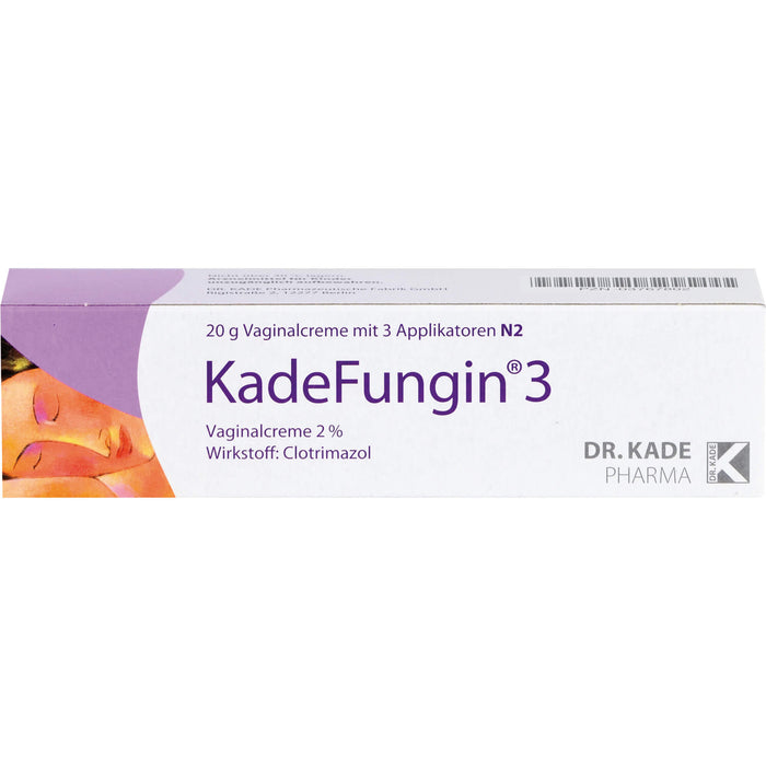 KadeFungin 3 Vaginalcreme, 20 g Creme