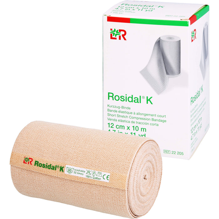 Rosidal Kurzzugbinde 12cmx10m, 1 St BIN