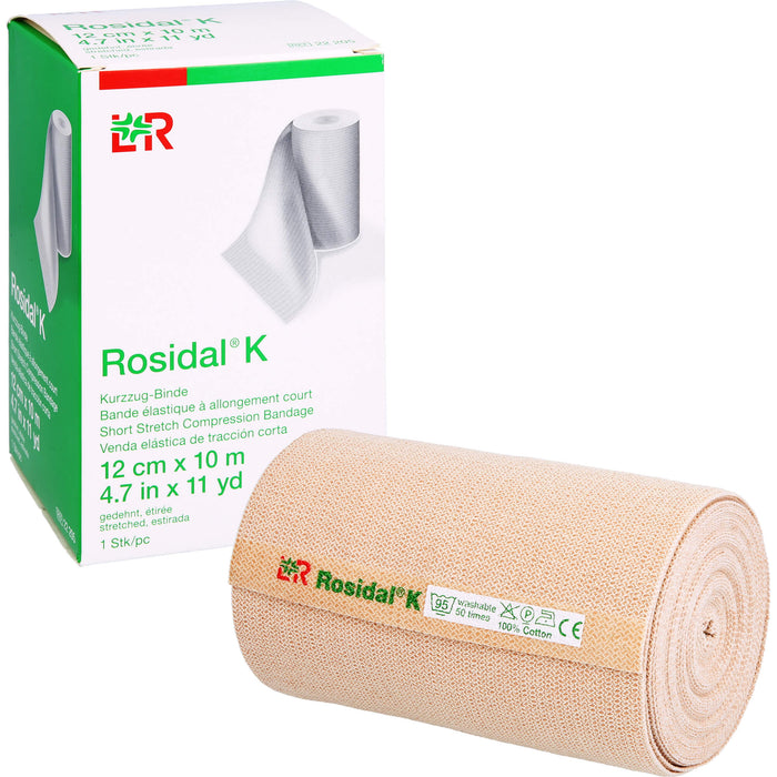 Rosidal Kurzzugbinde 12cmx10m, 1 St BIN