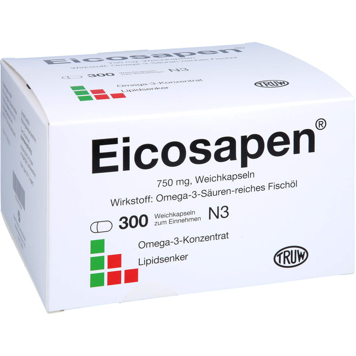 Eicosapen, 750 mg, Weichkapseln, 300 St WKA