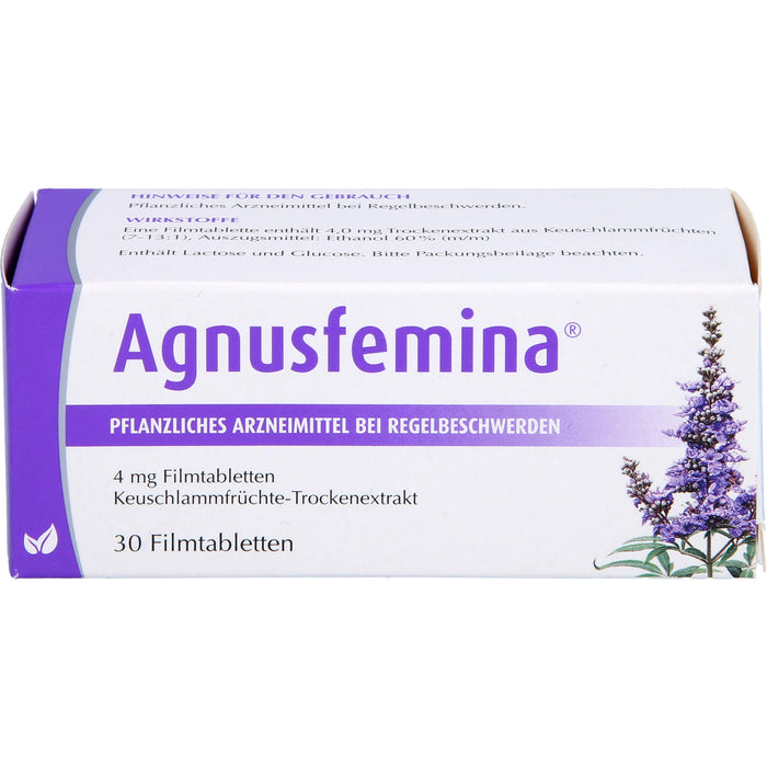 Agnusfemina 4 mg Filmtabletten, 30 St FTA