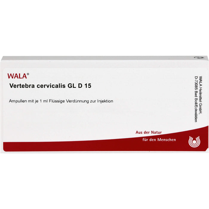 Vertebra Cervicalis Gl D15 Wala Ampullen, 10X1 ml AMP