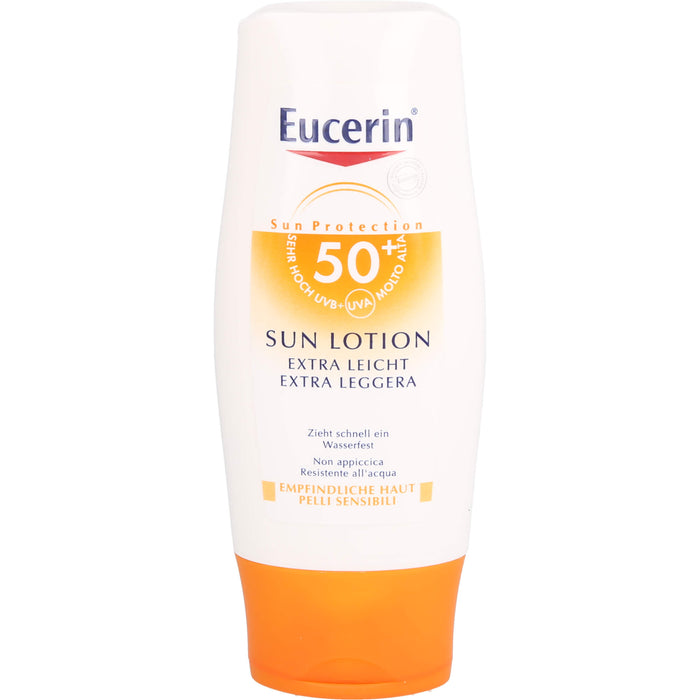 Eucerin Sensitive Protect Sun Lotion Extra Light LSF 50+, 150 ml Lotion