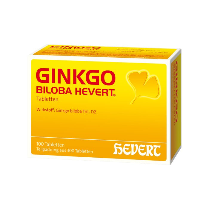 Ginkgo Biloba Hevert Tabletten, 300 St. Tabletten