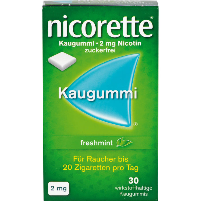 nicorette Kaugummi 2 mg freshmint  Reimport EMRAmed, 30 St. Kaugummi