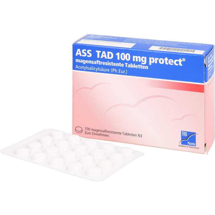 ASS TAD 100 mg protect Filmtabletten, 100 St. Tabletten