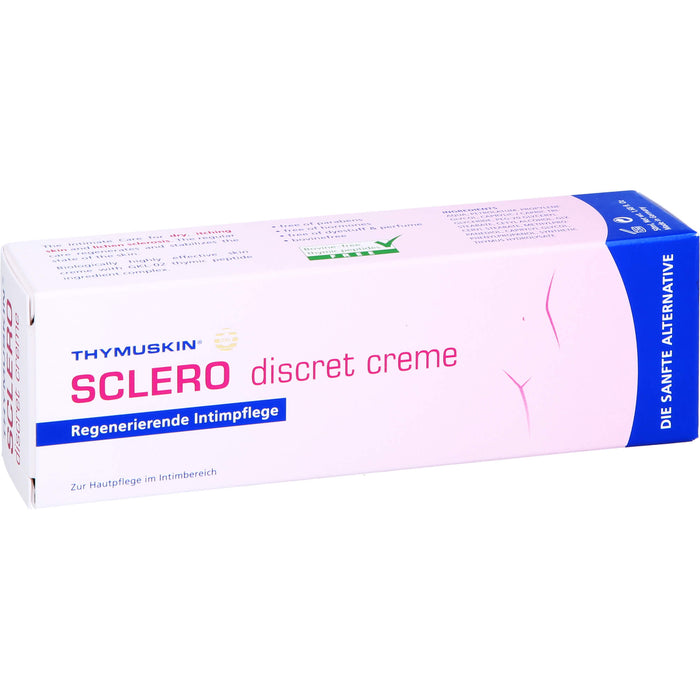THYMUSKIN SCLERO discret Creme zur Hautpflege im Intimbereich, 50 ml Creme