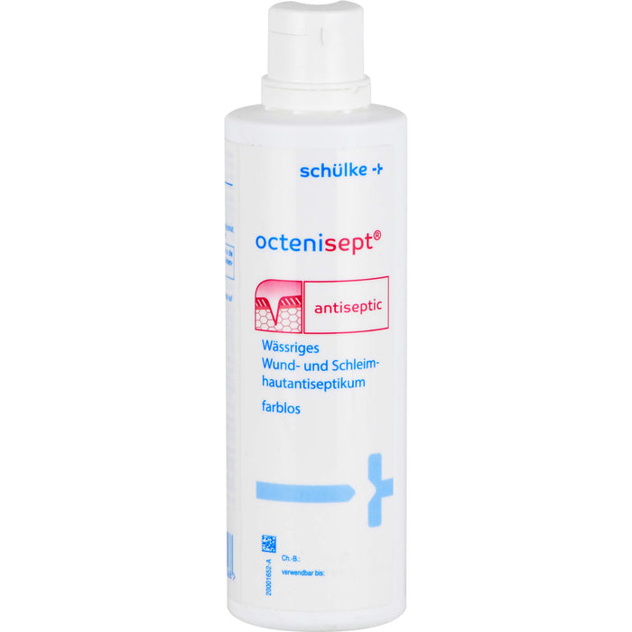 octenisept - wässriges Wund- und Schleimhautantiseptikum mit guter Verträglichkeit, schmerzfreier Anwendung und schneller Wirkung, 250 ml Lösung