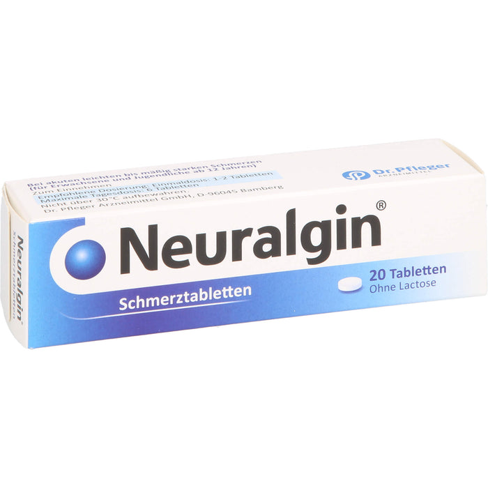 Neuralgin Schmerztabletten, 20 St. Tabletten