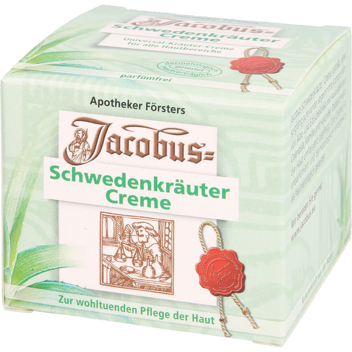 Jacobus Schwedenkräuter Pflege-Creme, 100 ml Creme