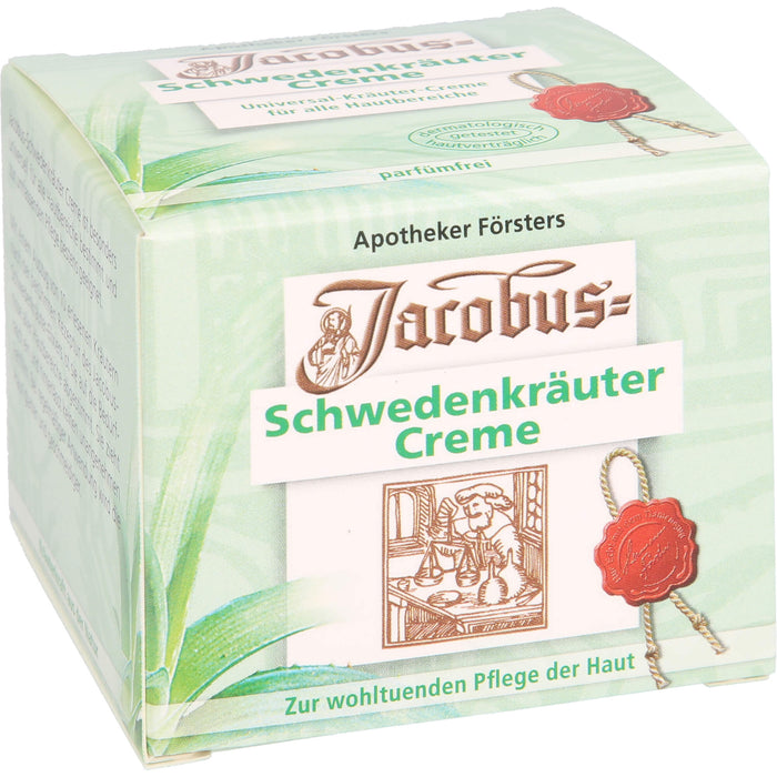 Jacobus Schwedenkräuter Pflege-Creme, 100 ml Creme