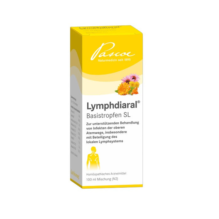 Lymphdiaral Basistropfen SL bei Infekten der oberen Atemwege, 100 ml Lösung