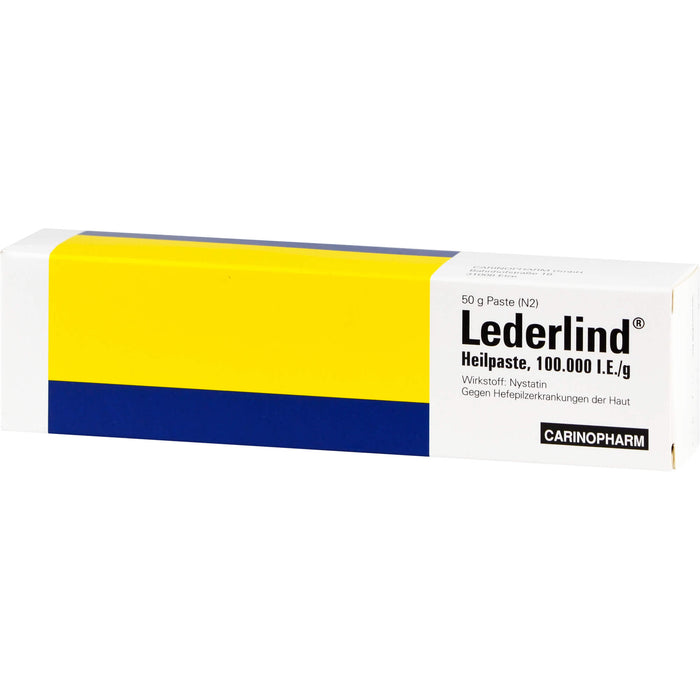 Lederlind Heilpaste 100.000 I.E./g bei Hefepilzerkrankungen der Haut, 50 g Creme