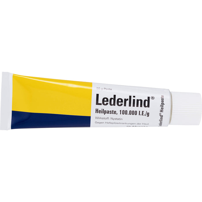 Lederlind Heilpaste 100.000 I.E./g bei Hefepilzerkrankungen der Haut, 50 g Creme