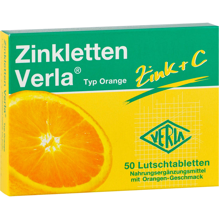 Zinkletten Verla Typ Orange Tabletten, 50 St. Tabletten