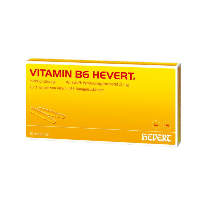 Vitamin B6 Hevert Ampullen bei Vitamin B6-Mangelzuständen, 10 St. Ampullen
