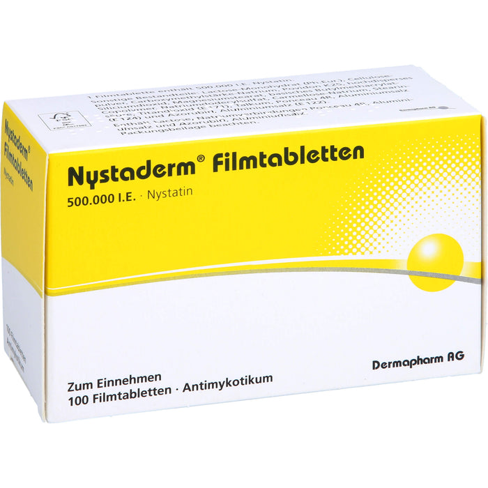Nystaderm Filmtabletten, 100 St FTA