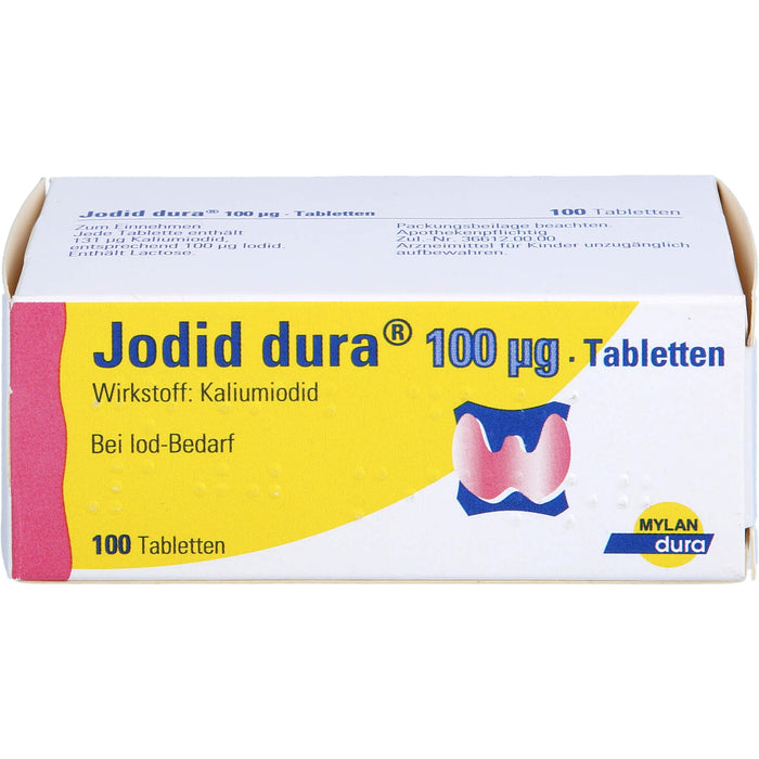 Jodid dura 100 µg, Tabletten, 100 St TAB