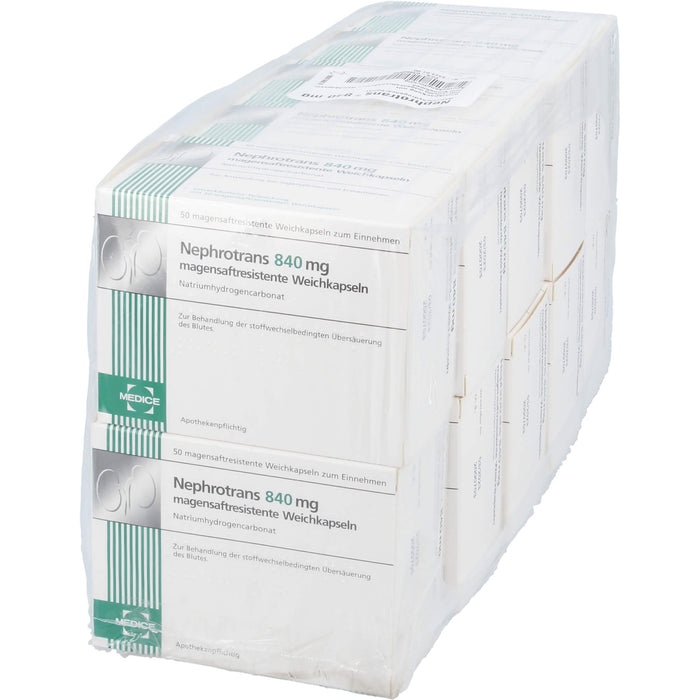 Nephrotrans 840 mg magensaftresistente Weichkapseln, 500 St KMR