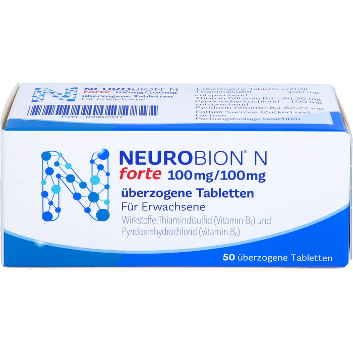 Neurobion N forte Tabletten gegen neurologische Systemerkrankungen, 50 St. Tabletten
