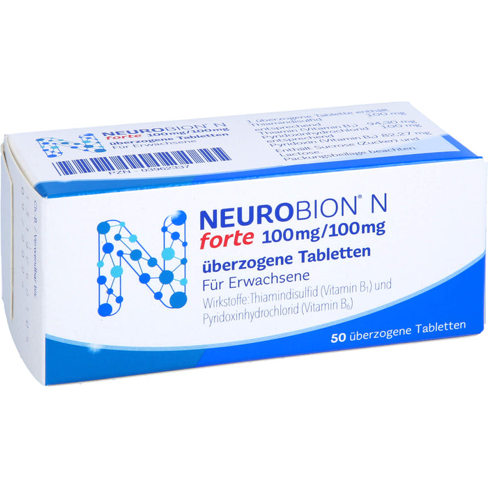 Neurobion N forte Tabletten gegen neurologische Systemerkrankungen, 50 St. Tabletten