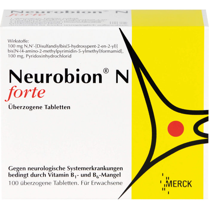 Neurobion N forte überzogene Tabletten, 100 St. Tabletten