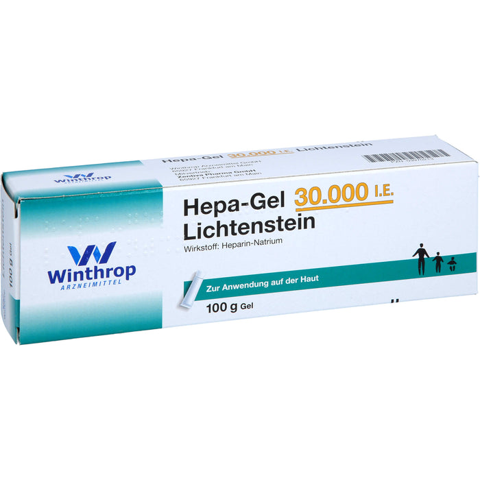 Hepa-Gel 30.000 I.E. Lichtenstein, 100 g Gel