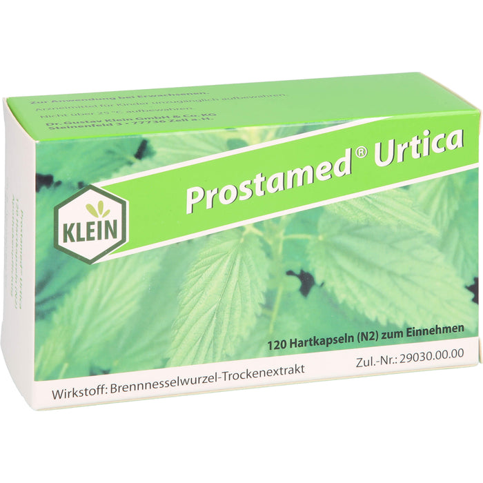 KLEIN Prostamed Urtica Hartkapseln bei Prostataerkrankungen, 120 St. Kapseln
