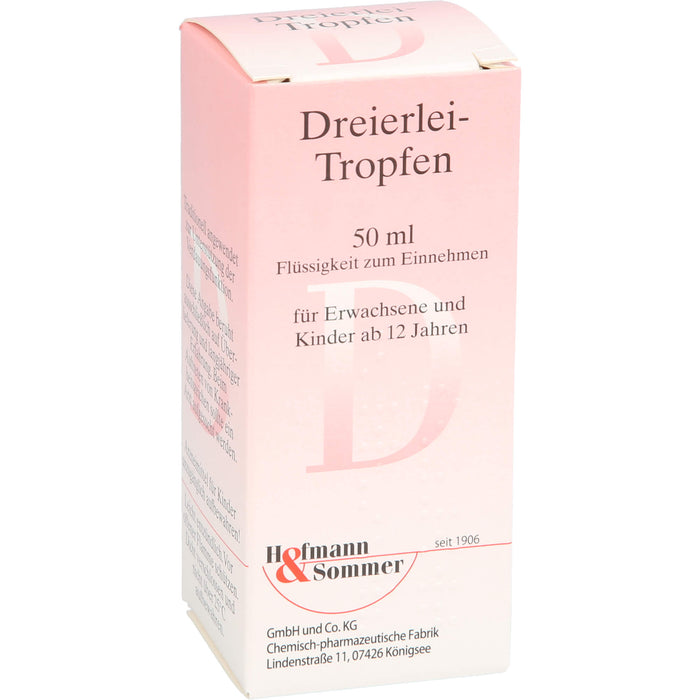 Hofmann & Sommer Dreierlei Tropfen, 50 ml Lösung