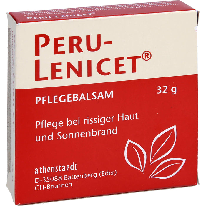 Peru-Lenicet Pflegebalsam pflegt bei rissiger Haut und Sonnenbrand, 32 ml Salbe
