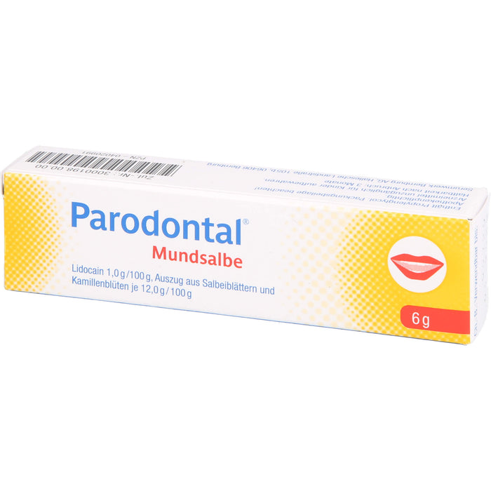 Parodontal Mundsalbe, 6 g Gel