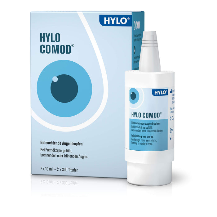 HYLO COMOD befeuchtende Augentropfen, 20 ml Lösung