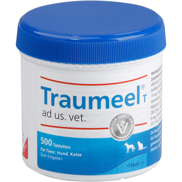 Traumeel T ad us. vet. Tabletten, 500 St. Tabletten