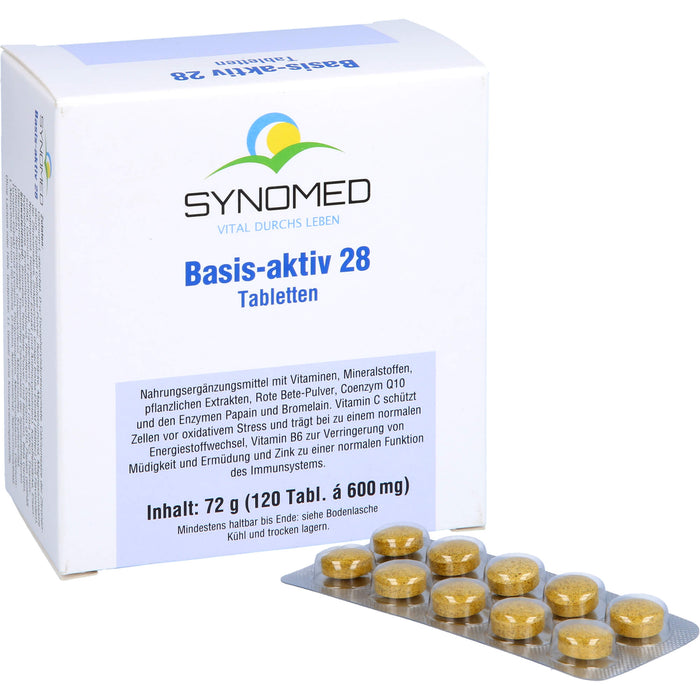 SYNOMED Basis-aktiv 28 Tabletten, 120 St. Tabletten