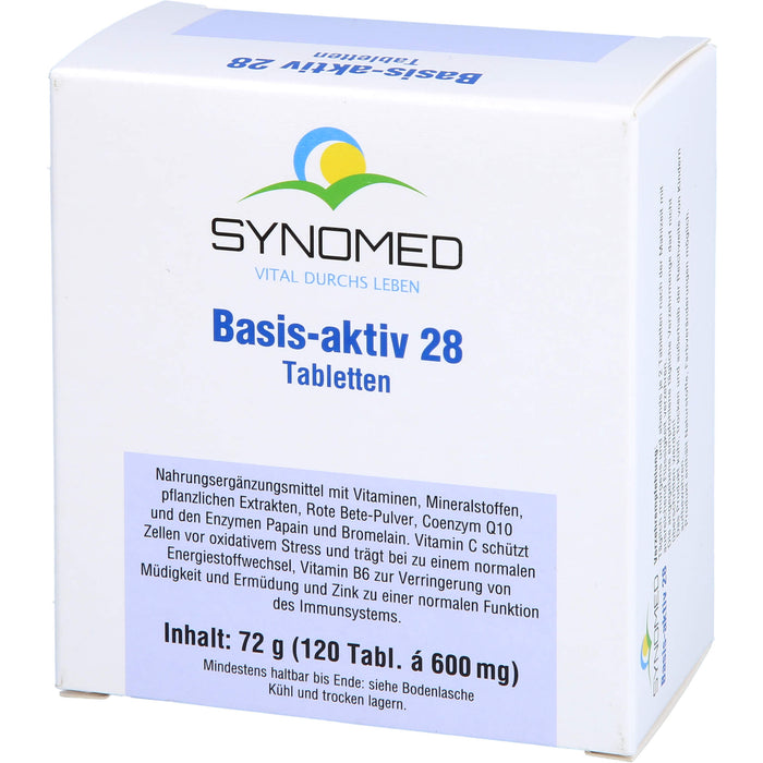 SYNOMED Basis-aktiv 28 Tabletten, 120 St. Tabletten