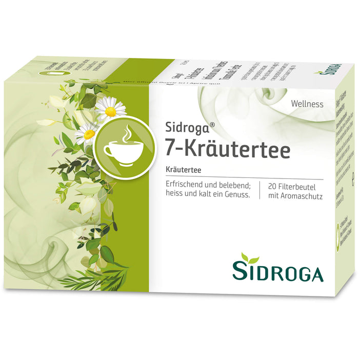 Sidroga Wellness 7-Kräutertee, 20X2.0 g TEE