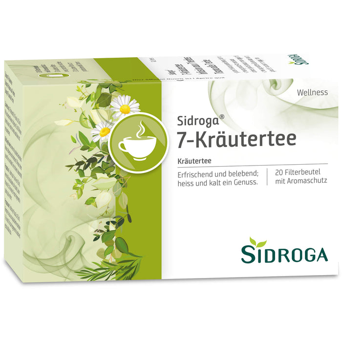 Sidroga Wellness 7-Kräutertee, 20X2.0 g TEE