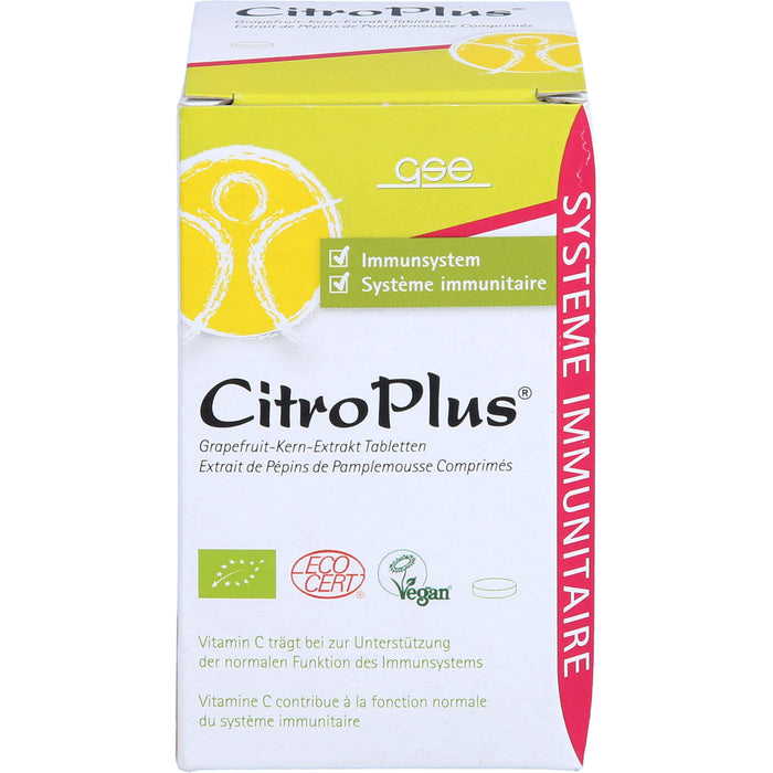 GSE CitroPlus Grapefruit-Kern-Extrakt Tabletten, 75 St. Tabletten