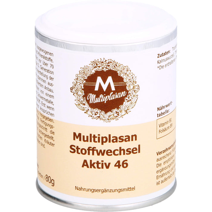 Multiplasan Stoffwechsel Aktiv 46 Tabletten, 200 St. Tabletten
