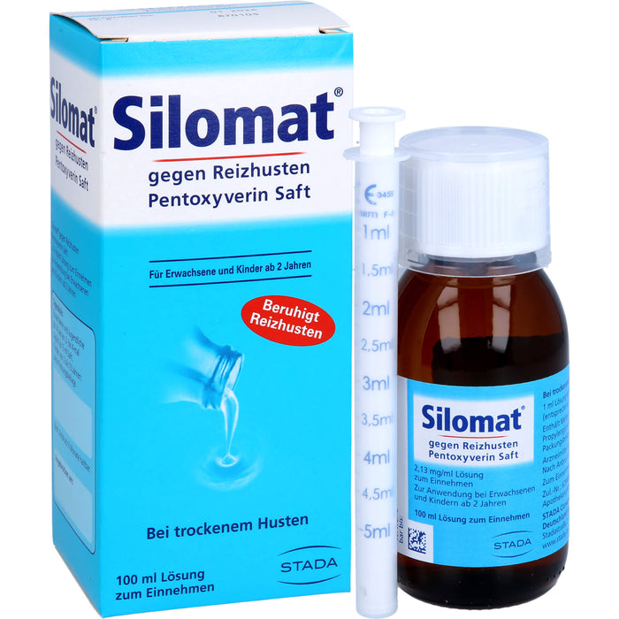 Silomat Pentoxyverin Saft, 100 ml Lösung