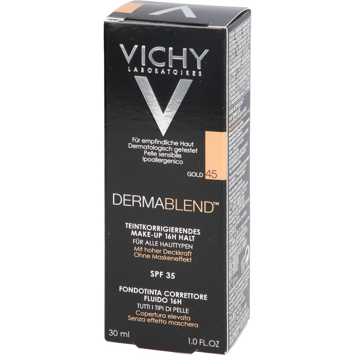 VICHY Dermablend teintkorrigierendes Make-up 16 h halt 45, 30 ml Lösung