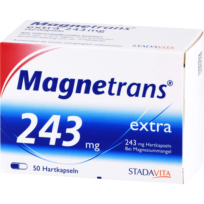 Magnetrans extra 243 mg Hartkapseln bei Magnesiummangel, 50 St. Kapseln