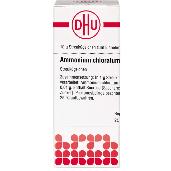 DHU Ammonium chloratum C 30 Streukügelchen, 10 g Globuli